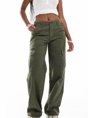 Levi's 94 Baggy Olive Green Cargo Pants